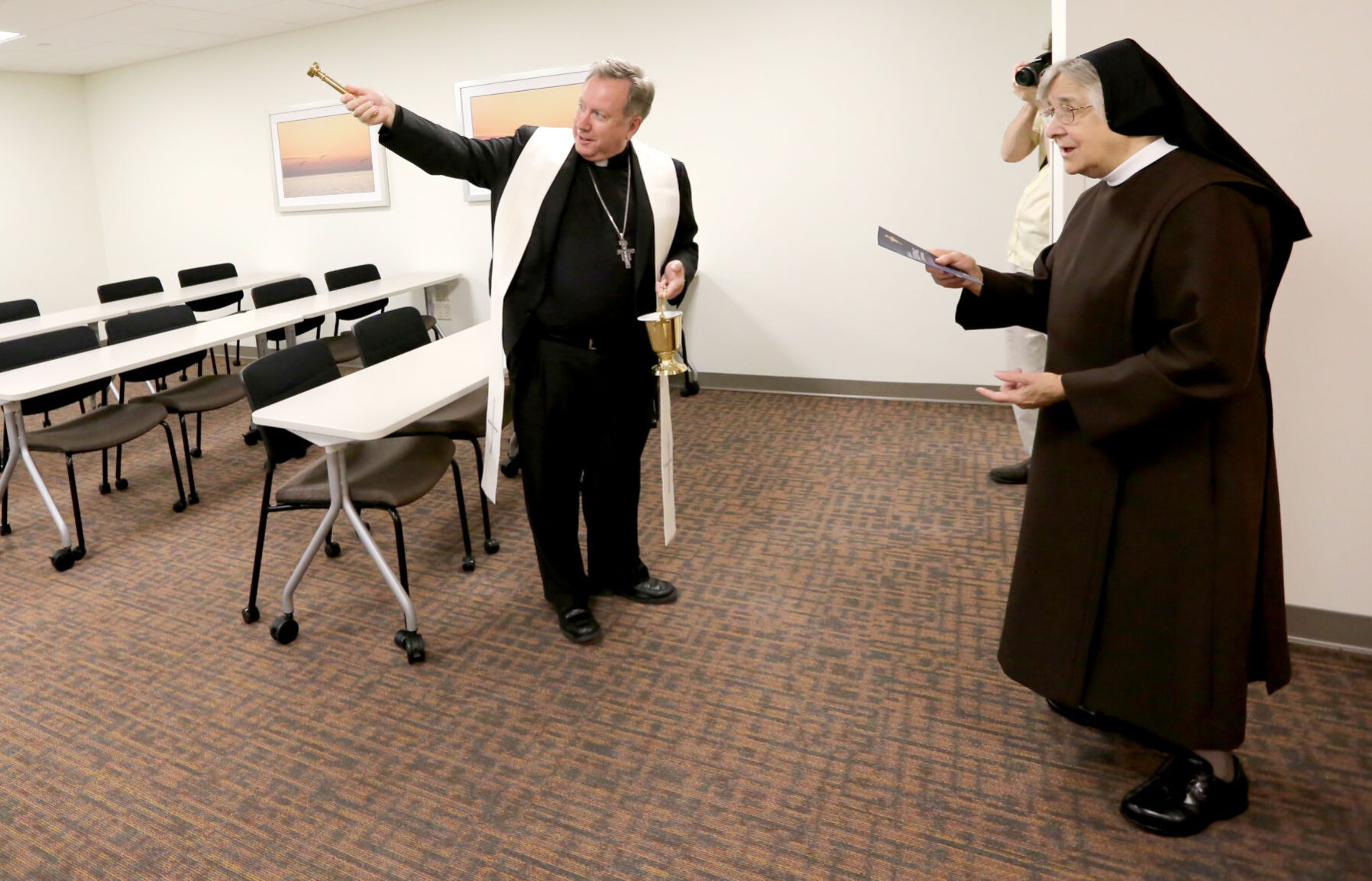Blessing of New Franciscan Health Michigan City
